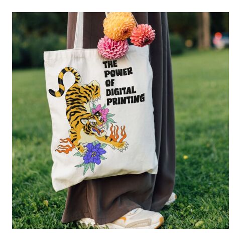 Umhängetasche Baumwolle OEKO-TEX® 140g/m² 38x42cm Ecru | ohne Werbeanbringung | Nicht verfügbar | Nicht verfügbar | Nicht verfügbar