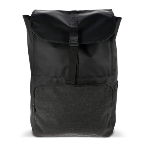Laptop-Rucksack Liam RPET 20L Schwarz | Digital Transferdruck | Fach | 165 mm x 160 mm | Nicht verfügbar