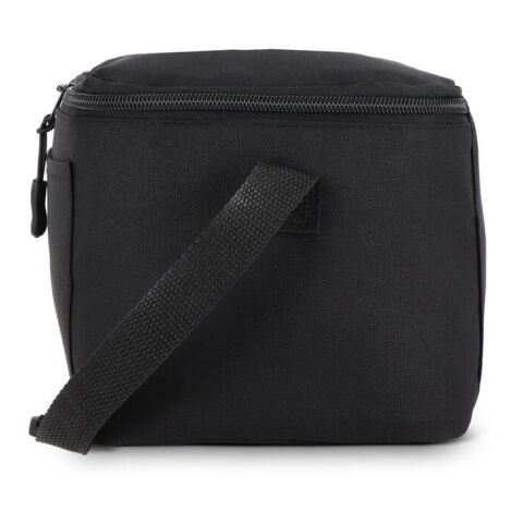 R-PET 600D 6-Dosen-Kühltasche 25 x 14,5 x 15,5 cm 5 l Schwarz