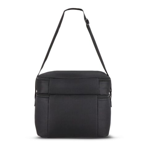 R-PET 600D Doppelfach-Kühltasche 30 x 20 x 25cm 12L Schwarz | ohne Werbeanbringung | Nicht verfügbar | Nicht verfügbar