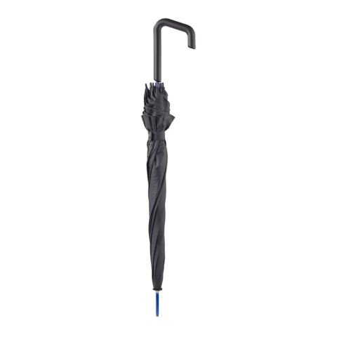 Stockschirm 23” selbstöffnend Schwarz-Blau Weiss | ohne Werbeanbringung | Nicht verfügbar | Nicht verfügbar | Nicht verfügbar