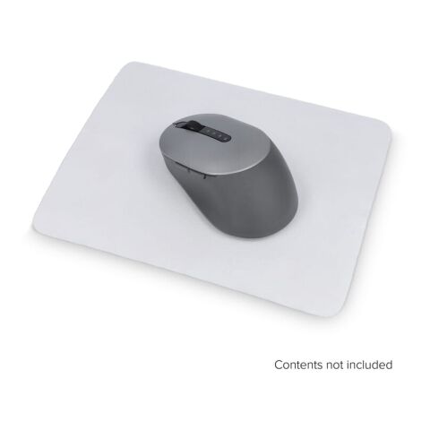 Mikrofaser-Mauspad mit Silikonpunkten 18 x 22 cm (325 g/m²) Sublimationsdruck Weiss | ohne Werbeanbringung | Nicht verfügbar | Nicht verfügbar