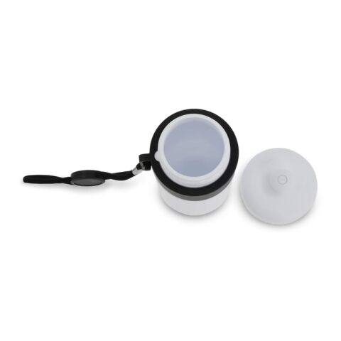 Sportflasche mit Halteschlaufe 500ml Weiss-Schwarz | ohne Werbeanbringung | Nicht verfügbar | Nicht verfügbar | Nicht verfügbar