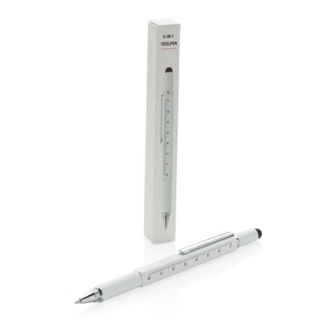 5-in-1 Tool-Stift weiß