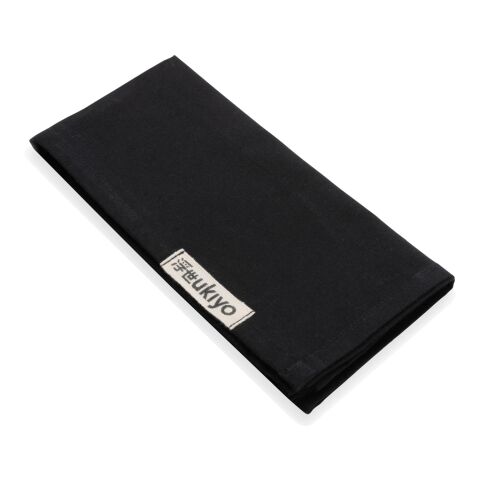 Ukiyo Aware™ 180gr rCotton 4-tlg. Servietten-Set schwarz | ohne Werbeanbringung | Nicht verfügbar | Nicht verfügbar | Nicht verfügbar