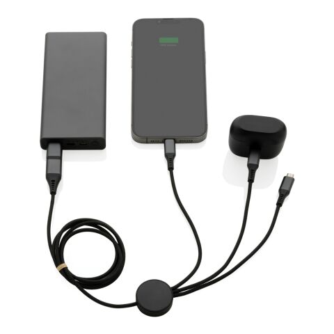 Terra 60W 120cm 6-in-1-Kabel aus RCS recyceltem Aluminium grau | ohne Werbeanbringung | Nicht verfügbar | Nicht verfügbar