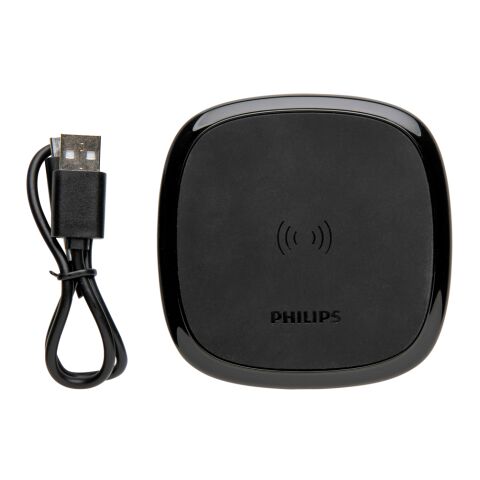 Philips 10W Qi Wireless-Charger schwarz | ohne Werbeanbringung | Nicht verfügbar | Nicht verfügbar