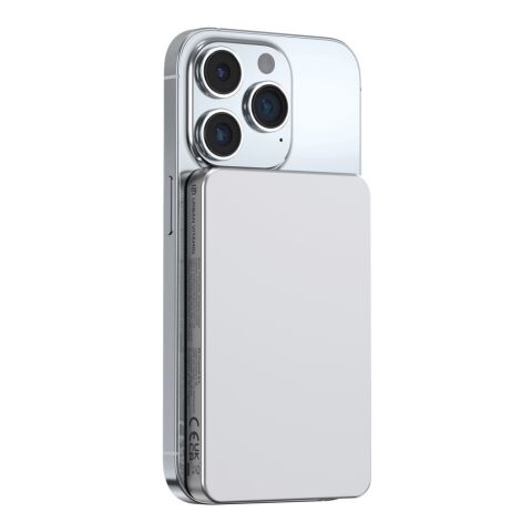 Urban Vitamin Marin 5.000mAh magnet. 15W Wireless Powerbank silber