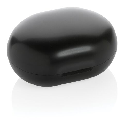 TWS Ohrhörer aus RCS Standard recyceltem Kunststoff schwarz | ohne Werbeanbringung | Nicht verfügbar | Nicht verfügbar