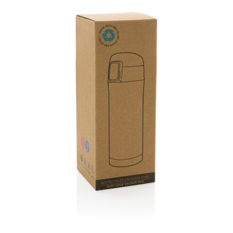 Easy-Lock Vakuum-Becher aus RCS recyceltem Stainless-Steel schwarz | ohne Werbeanbringung | Nicht verfügbar | Nicht verfügbar