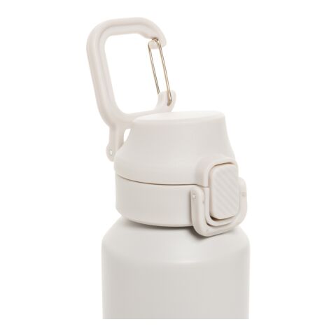 Via RCS Re-Steel Sportflasche mit Verschluss, 600ml beige | ohne Werbeanbringung | Nicht verfügbar | Nicht verfügbar