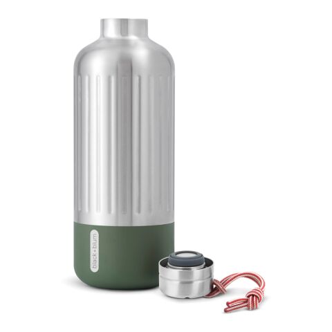 Black+Blum Explorer isolierte Wasserflasche groß, 850ml Olivgrün | ohne Werbeanbringung | Nicht verfügbar | Nicht verfügbar