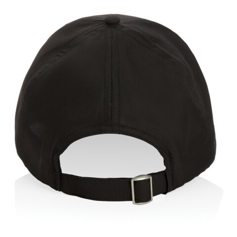 Impact AWARE™ rPET 6-Panel-Sportkappe schwarz | ohne Werbeanbringung | Nicht verfügbar | Nicht verfügbar | Nicht verfügbar