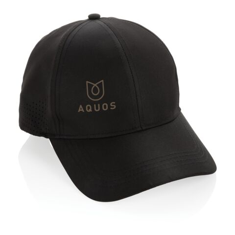 Impact AWARE™ rPET 6-Panel-Sportkappe schwarz | ohne Werbeanbringung | Nicht verfügbar | Nicht verfügbar | Nicht verfügbar