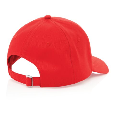 Impact 6 Panel Kappe aus 280gr rCotton mit AWARE™ Tracer rot | ohne Werbeanbringung | Nicht verfügbar | Nicht verfügbar | Nicht verfügbar