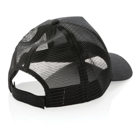 Impact AWARE™ 190gr Brushed rCotton 5 Panel Trucker-Cap schwarz | ohne Werbeanbringung | Nicht verfügbar | Nicht verfügbar | Nicht verfügbar