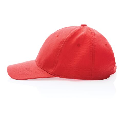 Impact 6 Panel Kappe aus 280gr rCotton mit AWARE™ Tracer Sattes Rot | ohne Werbeanbringung | Nicht verfügbar | Nicht verfügbar | Nicht verfügbar