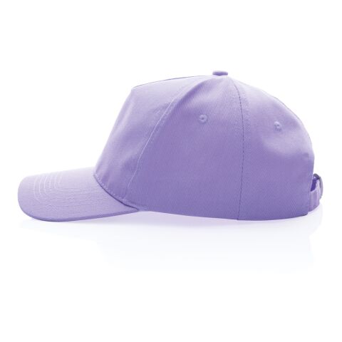 Impact 5 Panel Kappe aus 280gr rCotton mit AWARE™ Tracer Lavendel