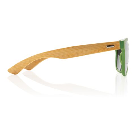 Sonnenbrille aus FSC®-Bambus und RCS recyceltem Kunststoff grün | ohne Werbeanbringung | Nicht verfügbar | Nicht verfügbar