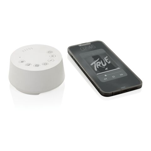 Flora RCS White-Noise-Lautsprecher aus recyceltem Kunststoff weiß
