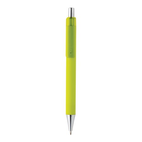 X8 Stift mit Smooth-Touch limone | ohne Werbeanbringung | Nicht verfügbar | Nicht verfügbar