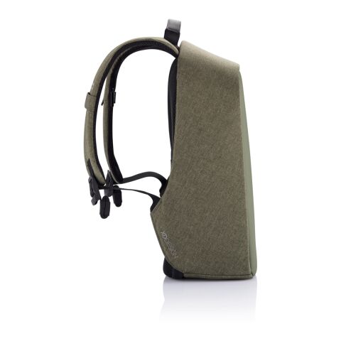 Bobby Hero Small Anti-Diebstahl-Rucksack grün-schwarz | ohne Werbeanbringung | Nicht verfügbar | Nicht verfügbar
