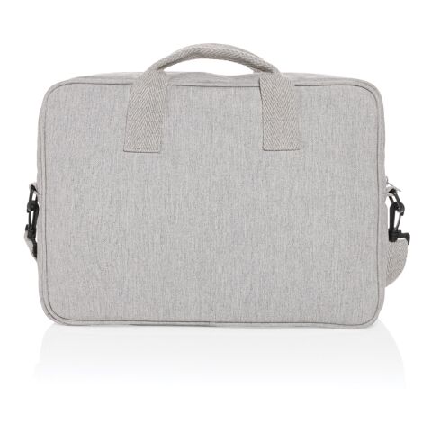 "Laluka AWARE™ 15.4"" Laptop-Tasche aus recycelter Baumwolle grau | ohne Werbeanbringung | Nicht verfügbar | Nicht verfügbar | Nicht verfügbar