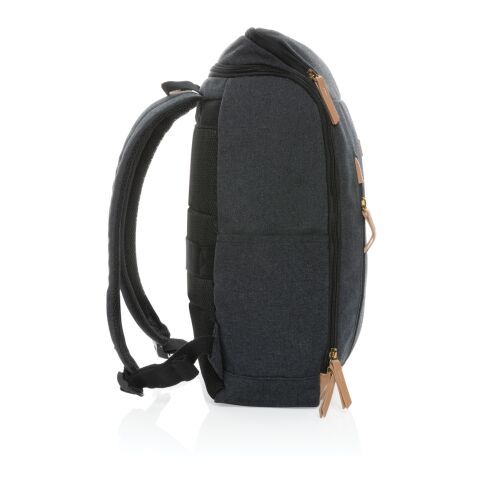 Impact AWARE™ 16 oz. rCanvas 15&quot; Laptop-Rucksack schwarz | ohne Werbeanbringung | Nicht verfügbar | Nicht verfügbar | Nicht verfügbar