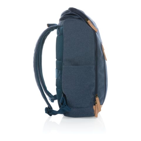 Impact AWARE™ 16 oz. rCanvas 15" Laptop-Rucksack blau | ohne Werbeanbringung | Nicht verfügbar | Nicht verfügbar | Nicht verfügbar