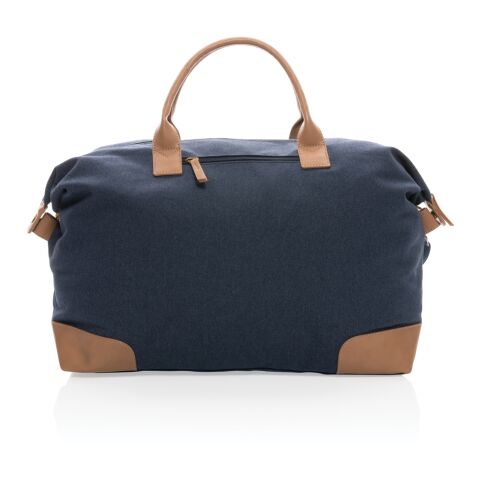 Impact AWARE™ 16 oz. rCanvas große Wochenendtasche blau | ohne Werbeanbringung | Nicht verfügbar | Nicht verfügbar | Nicht verfügbar