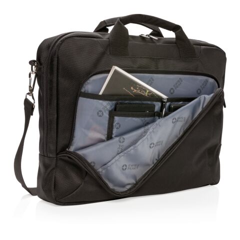 Deluxe 15” Laptop-Tasche schwarz | ohne Werbeanbringung | Nicht verfügbar | Nicht verfügbar | Nicht verfügbar