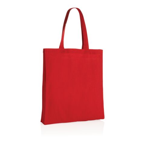 Impact AWARE™ recycelte Baumwolltasche 145gr mit Boden rot | ohne Werbeanbringung | Nicht verfügbar | Nicht verfügbar | Nicht verfügbar