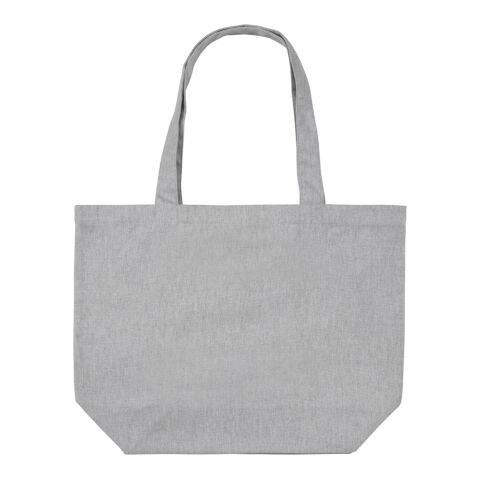 Impact Aware™ 240g/m² rcCanvas Shopper + Tasche, ungefärbt grau | ohne Werbeanbringung | Nicht verfügbar | Nicht verfügbar | Nicht verfügbar