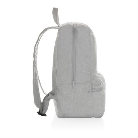 Impact Aware™ 285g/m² Recycled Canvas-Rucksack, ungefärbt grau | ohne Werbeanbringung | Nicht verfügbar | Nicht verfügbar | Nicht verfügbar