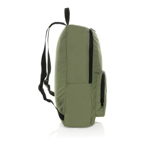 Dillon AWARE™ RPET faltbarer klassischer Rucksack grün | ohne Werbeanbringung | Nicht verfügbar | Nicht verfügbar | Nicht verfügbar