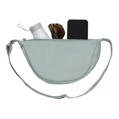 Crescent AWARE™ RPET Half-Moon Sling Tasche Iceberg green | ohne Werbeanbringung | Nicht verfügbar | Nicht verfügbar | Nicht verfügbar