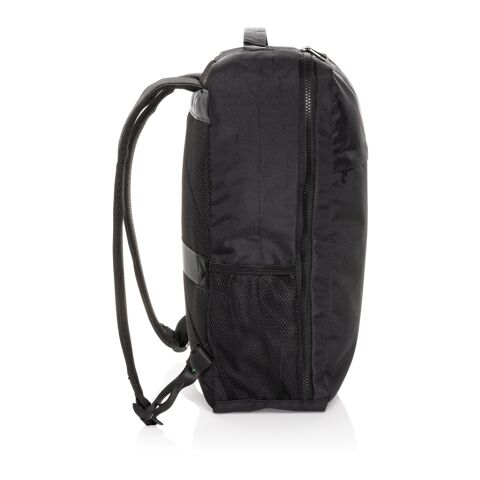 Swiss Peak Aware™ RPET Essential 15.6&quot; Laptop-Rucksack schwarz | ohne Werbeanbringung | Nicht verfügbar | Nicht verfügbar | Nicht verfügbar