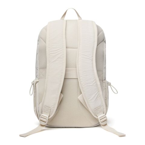 KENTO URBAN 15,6" Rucksack aus RCS recyceltem Nylon beige | ohne Werbeanbringung | Nicht verfügbar | Nicht verfügbar