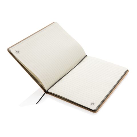 Nachhaltiges A5 Notizbuch schwarz