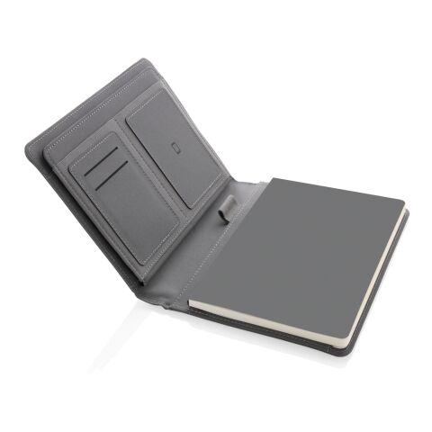 Impact AWARE™ RPET A5 Portfolio grau | ohne Werbeanbringung | Nicht verfügbar | Nicht verfügbar