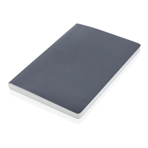 Impact Softcover A5 Notizbuch mit Steinpapier grau | ohne Werbeanbringung | Nicht verfügbar | Nicht verfügbar