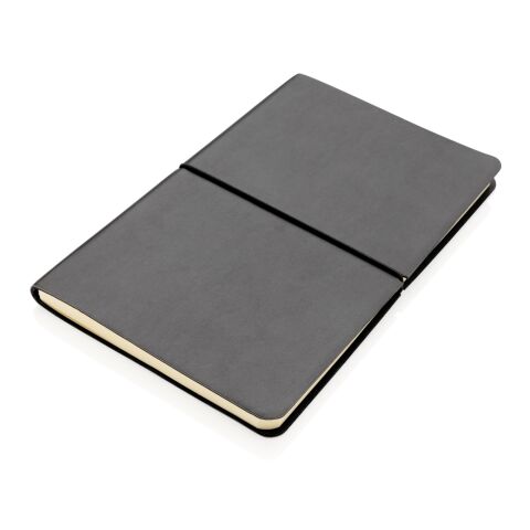 Modern Deluxe Softcover A5 Notizbuch schwarz | ohne Werbeanbringung | Nicht verfügbar | Nicht verfügbar