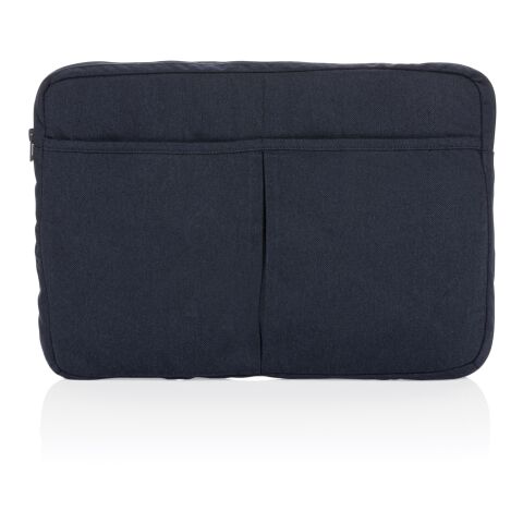 "Laluka AWARE™ 15,6"" Laptoptasche aus recycelter Baumwolle" marineblau | ohne Werbeanbringung | Nicht verfügbar | Nicht verfügbar | Nicht verfügbar