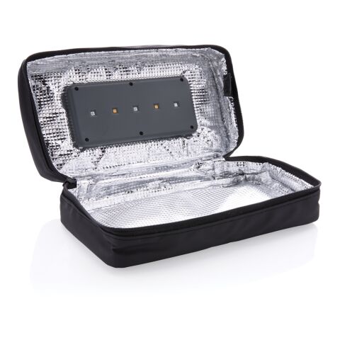 Tragbare UV-C-Sterilisationstasche mit integriertem Akku grau | ohne Werbeanbringung | Nicht verfügbar | Nicht verfügbar