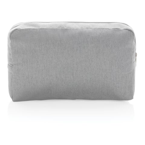Impact Aware™ 285g/m² Kosmetiktasche aus ungefärbtem Canvas grau | ohne Werbeanbringung | Nicht verfügbar | Nicht verfügbar | Nicht verfügbar