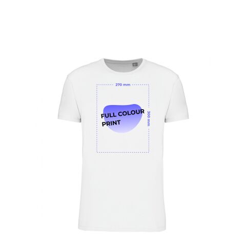 Vegan &amp; Bio Unisex Shirt weiß | XXS