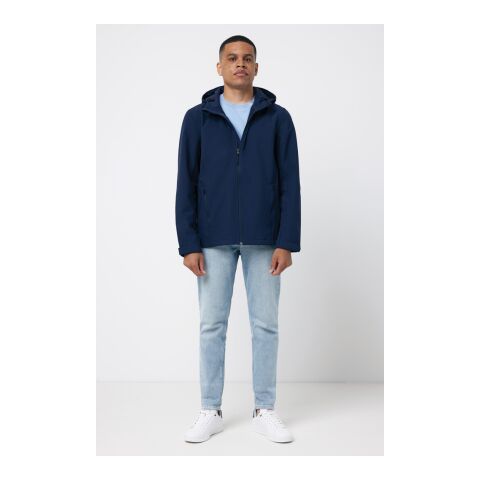 IQONIQ Makalu Herren Softshelljacke aus recyceltem Polyester navy blau | M | ohne Werbeanbringung | Nicht verfügbar | Nicht verfügbar | Nicht verfügbar
