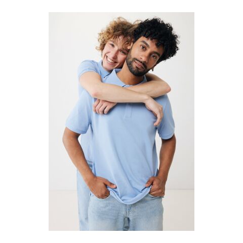 IQONIQ Yosemite Piqué-Poloshirt aus recycelter Baumwolle himmelblau | XXL | ohne Werbeanbringung | Nicht verfügbar | Nicht verfügbar | Nicht verfügbar