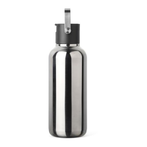 VINGA Cael RCS Stainless-Steel Trinkflasche 600ml Silbergrau