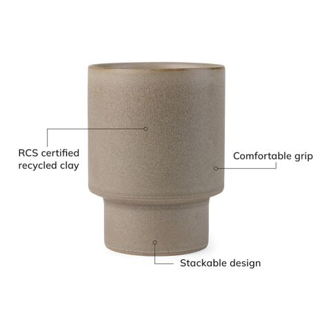 VINGA Nagano RCS Becher beige | ohne Werbeanbringung | Nicht verfügbar | Nicht verfügbar